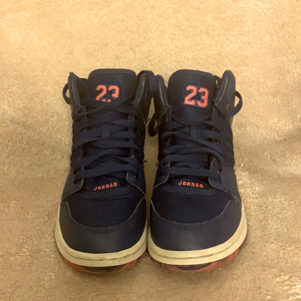 Blue and Pink Jordan’s